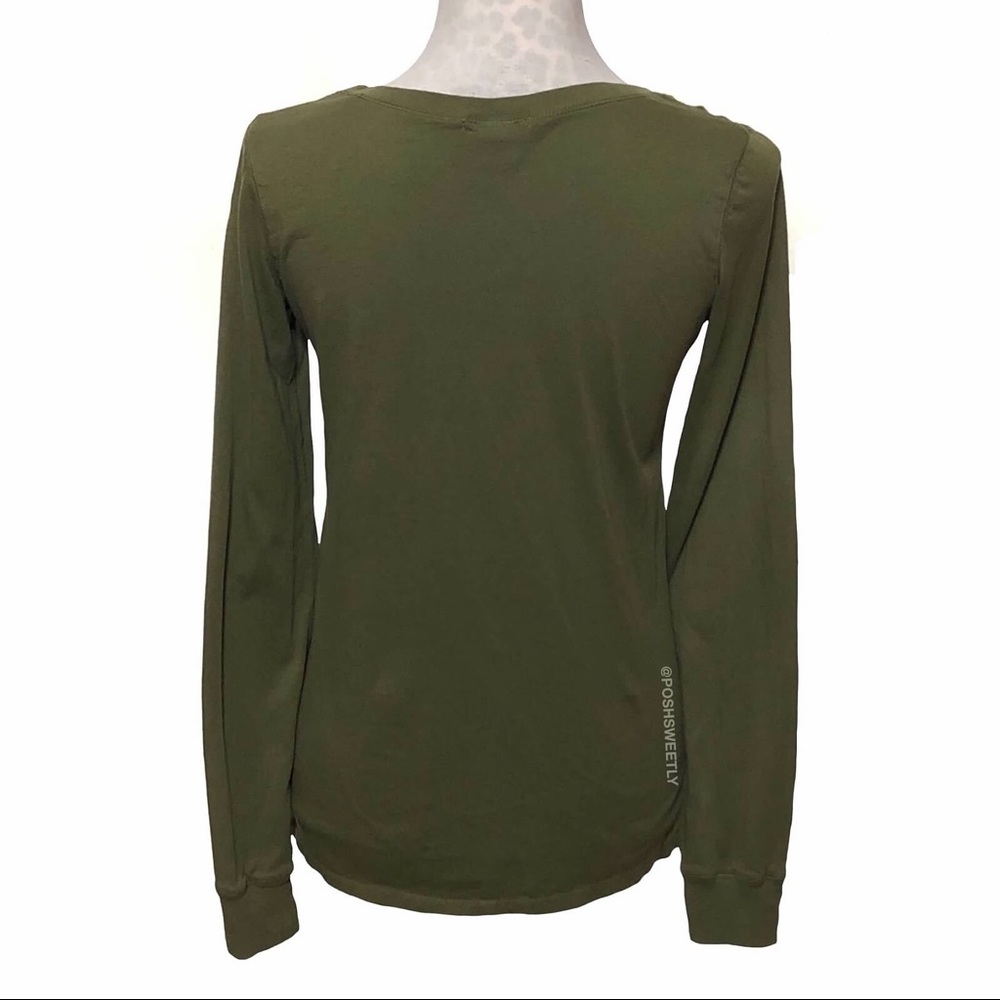 Lucky Brand Flocked Velvet Logo Tee - Picture 4 of 10